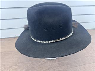 RAND'S CUSTOM HATTERS 10X BEAVER BLACK WESTERN COWBOY HAT